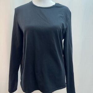 lululemon Black Long Sleeve Tee S